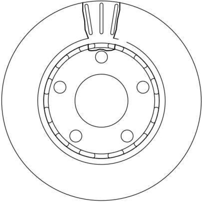 TRW Bremsscheibe VW A4 S4 95-00 DF4210 TRW Bremsscheibe VW A4 S4 95-00 DF4210