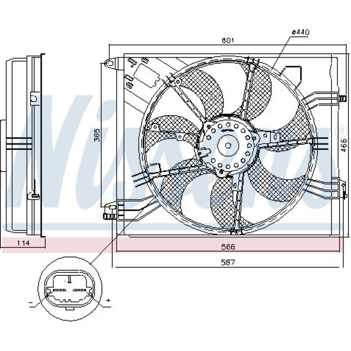 Nissens Kühlerlüfter PKW 85948 Nissens Kühlerlüfter PKW 85948