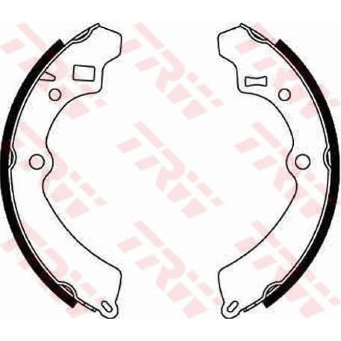 TRW Bremsbacken GS8548