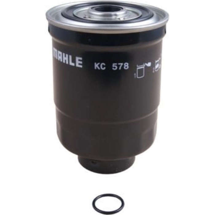 KC 578D MAHLE Kraftstofffilter KC 578D, Anschraubfilter, Höhe 140 mm – u. a. für Hyundai H-1 / Starex Bus (A1), H100 Kasten, H100 Pritsche/Fahrgestell – OE Nummer 0K60C23570 - l KC 578D MAHLE Kraftstofffilter KC 578D, Anschraubfilter, Höhe 140 mm – u. a. für Hyundai H-1 / Starex Bus (A1), H100 Kasten, H100 Pritsche/Fahrgestell – OE Nummer 0K60C23570 - l