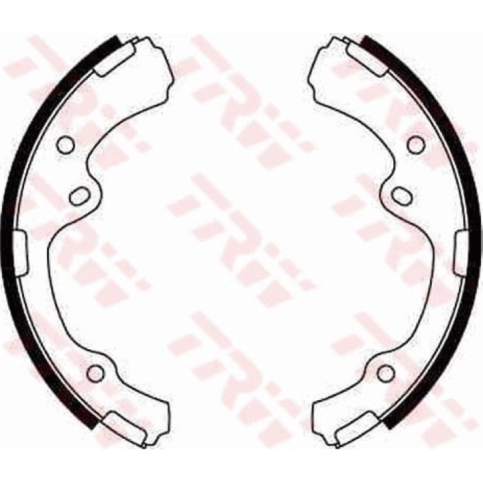 GS8143 TRW Bremsbacken GS8143 GS8143 TRW Bremsbacken GS8143