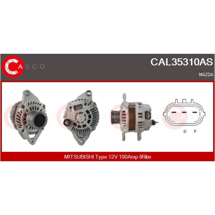 CASCO Generator CAL35310AS CASCO Generator CAL35310AS