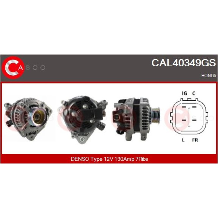 CASCO Generator CAL40349GS CASCO Generator CAL40349GS