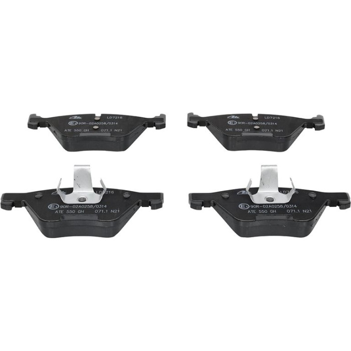 ATE Bremsbelagsatz BMW S. 1/3/X1 Z4 1.6-3.0 03- Keramik 13.0470-7216.2 ATE Bremsbelagsatz BMW S. 1/3/X1 Z4 1.6-3.0 03- Keramik 13.0470-7216.2