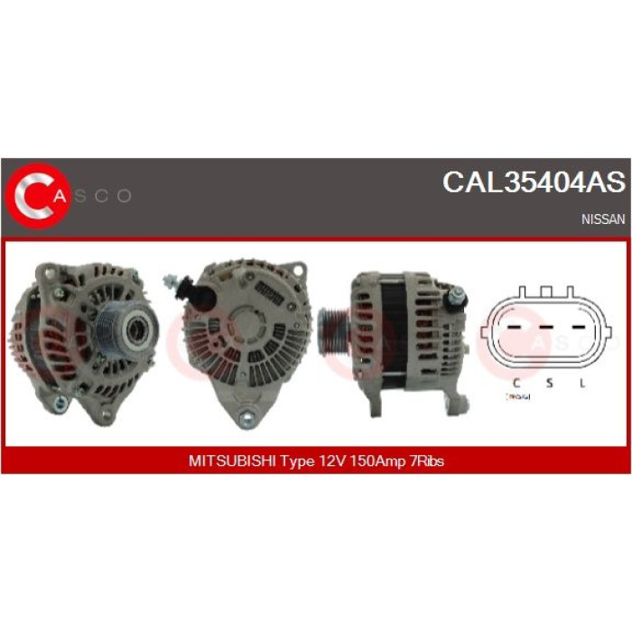 CASCO Generator CAL35404AS CASCO Generator CAL35404AS
