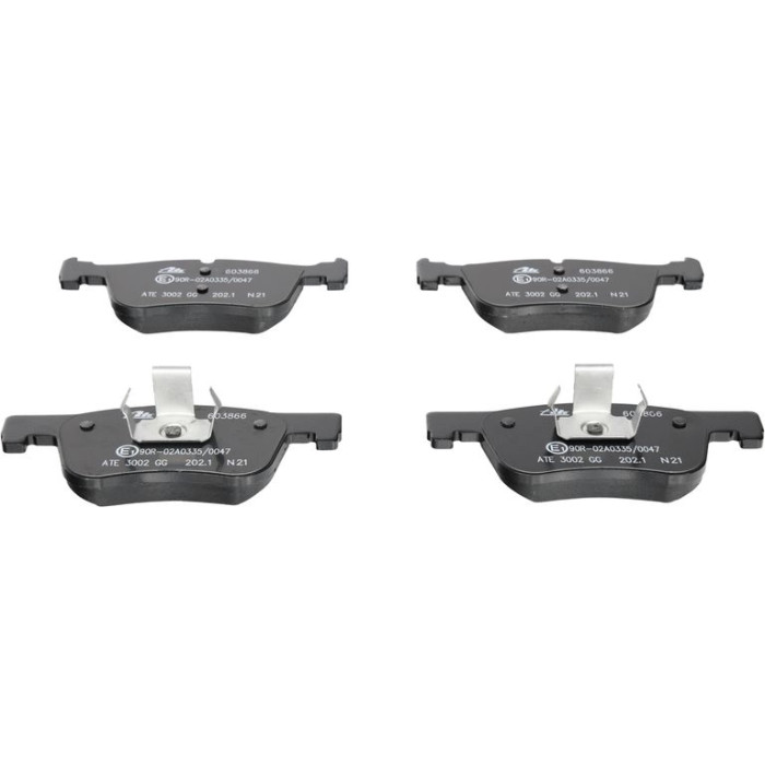 ATE Bremsbelagsatz BMW Vorderachse 1/3/4 1, 5-2, 0 10 13.0460-3866.2 ATE Bremsbelagsatz BMW Vorderachse 1/3/4 1, 5-2, 0 10 13.0460-3866.2