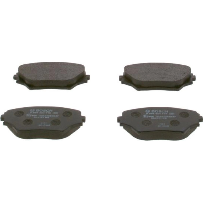 0 986 424 719 Bosch Bremsbelagsatz 0 986 424 719 0 986 424 719 Bosch Bremsbelagsatz 0 986 424 719