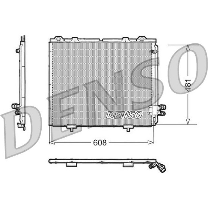 Denso Klimakondensator DCN17017 Denso Klimakondensator DCN17017