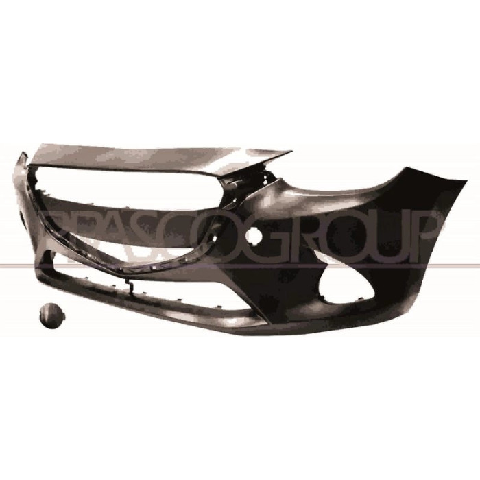 Prasco Stoßstange vorne schwarz glatt MZ3101001 Prasco Stoßstange vorne schwarz glatt MZ3101001