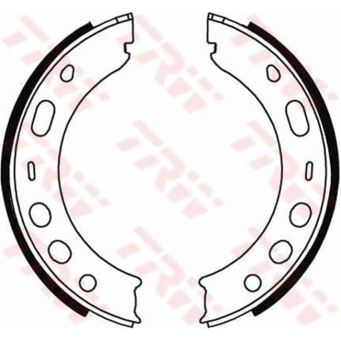 GS8706 TRW Bremsbacken GS8706 GS8706 TRW Bremsbacken GS8706