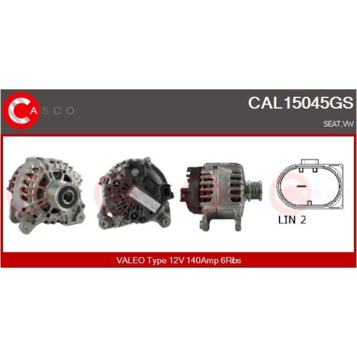 CASCO Generator CAL15045GS CASCO Generator CAL15045GS