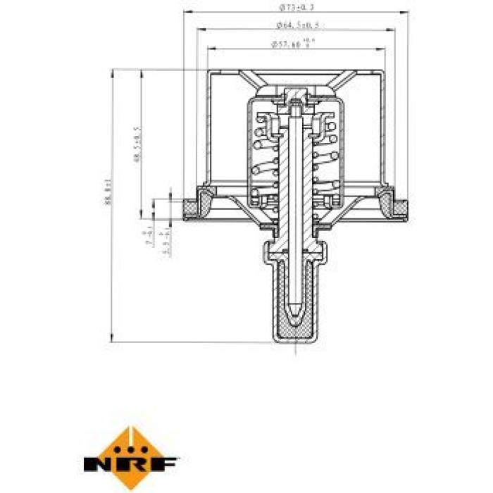 NRF Thermostat 725029 NRF Thermostat 725029