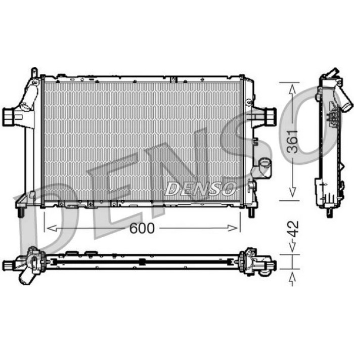 Denso Motorkühler DRM20085
