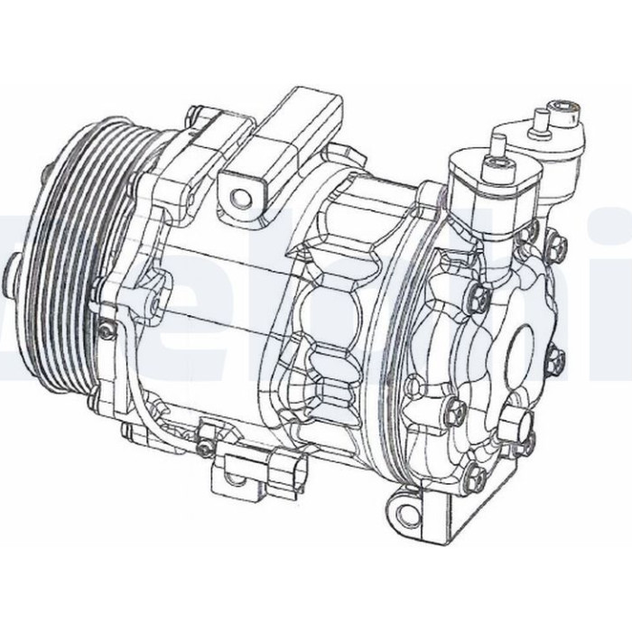 Delphi Kompressor CS20351 Delphi Kompressor CS20351