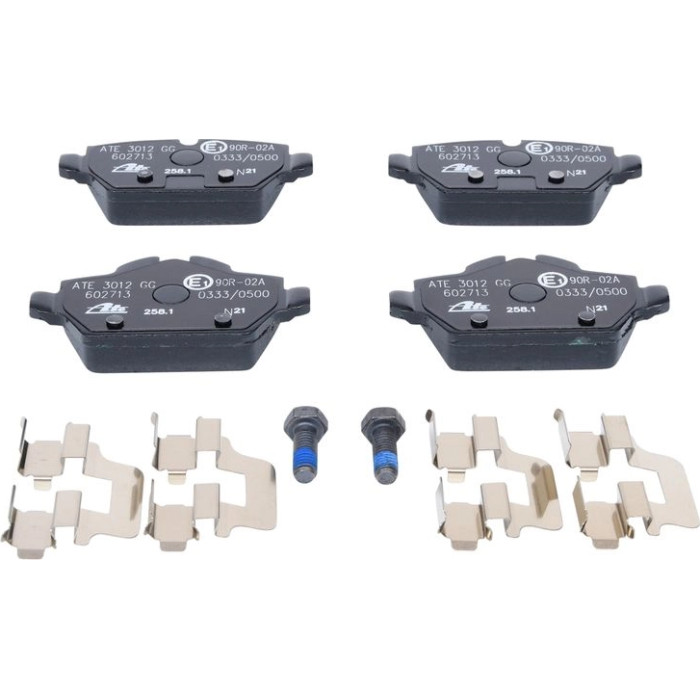 ATE Bremsbelagsatz BMW Hinterachse 1/3 1, 6-2, 0 03-13 13.0460-2713.2