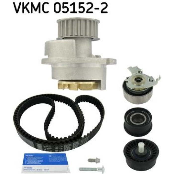 SKF Zahnriemensatz mit Wasserpumpe VKMC 05152-2 SKF Zahnriemensatz mit Wasserpumpe VKMC 05152-2