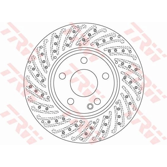 TRW Bremsscheibe Mercedes-Benz W246/W176 A/B-Klasse 11- Sport DF6262S TRW Bremsscheibe Mercedes-Benz W246/W176 A/B-Klasse 11- Sport DF6262S