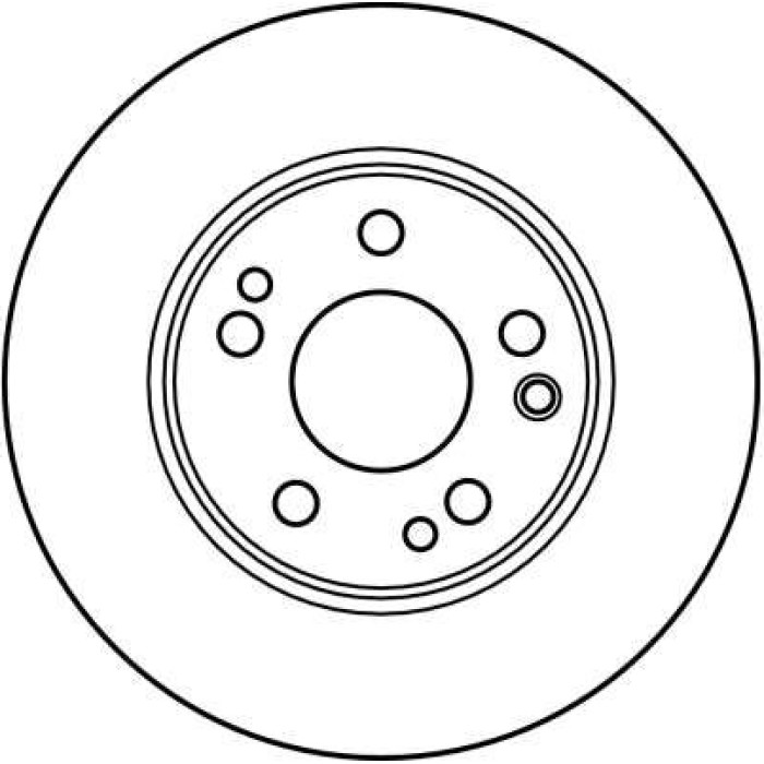 TRW Bremsscheibe DF2608 TRW Bremsscheibe DF2608