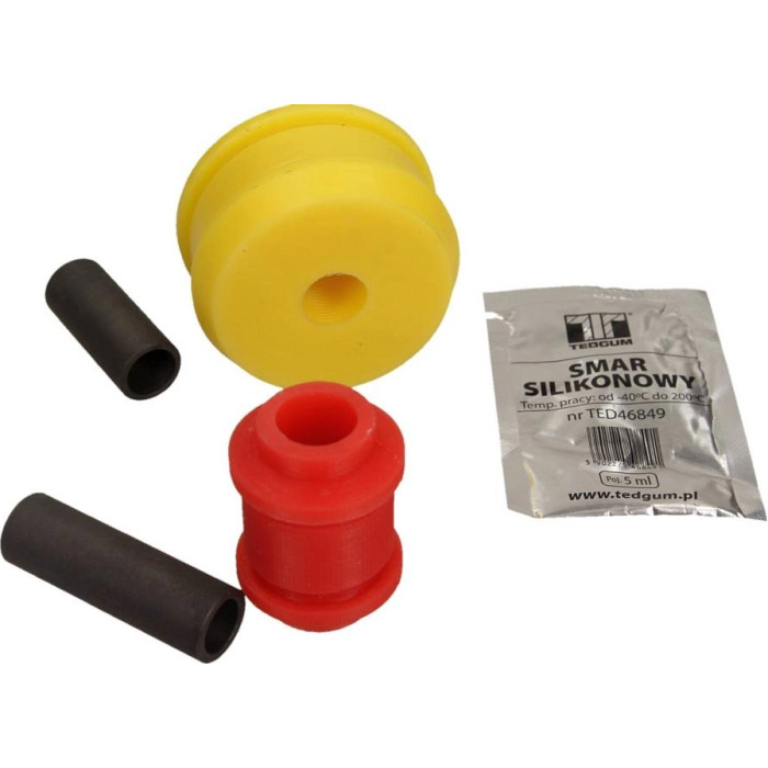 TEDGUM Querlenkerbuchsen-Satz VW Golf IV / Audi A3, Polyurethan, vorne und hinten TED61149