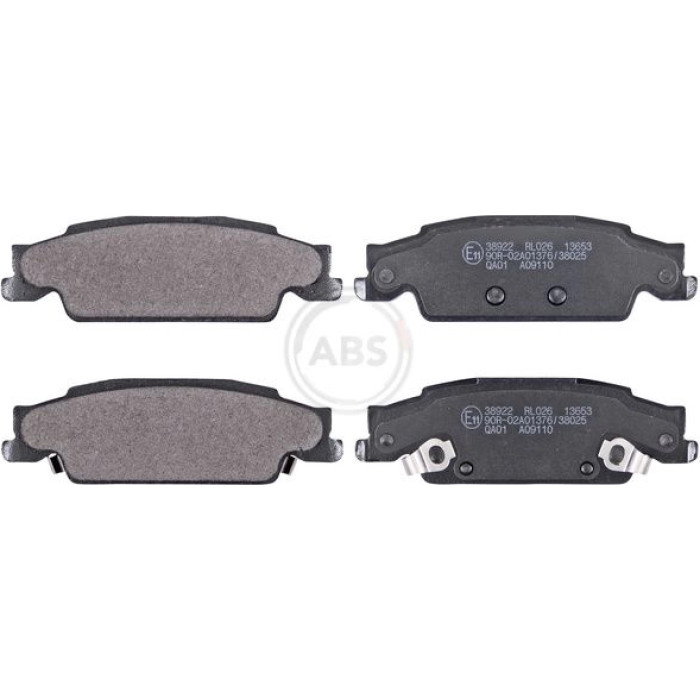 A.B.S. Bremsbeläge 38922 A.B.S. Bremsbeläge 38922