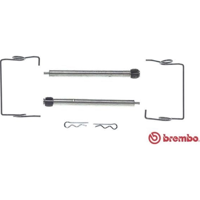 BREMBO Zubehörsatz, Scheibenbremsbelag A 02 301 BREMBO Zubehörsatz, Scheibenbremsbelag A 02 301