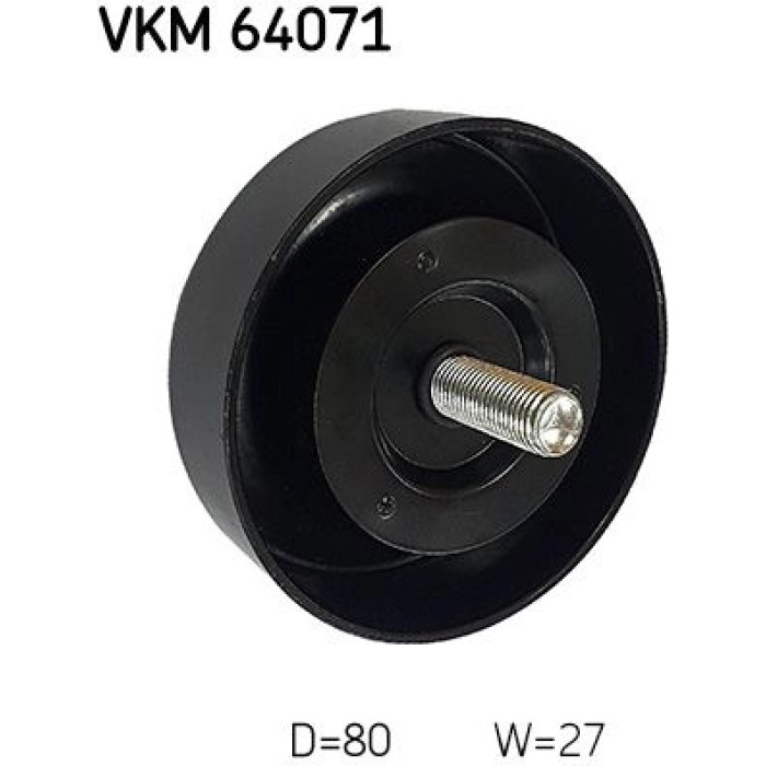 SKF Keilrippenriemen-Umlenkrolle VKM 64071 SKF Keilrippenriemen-Umlenkrolle VKM 64071