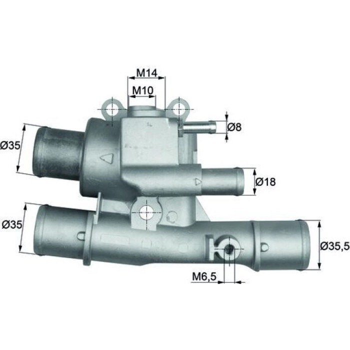 Integralthermostat TI 124 88 Integralthermostat TI 124 88