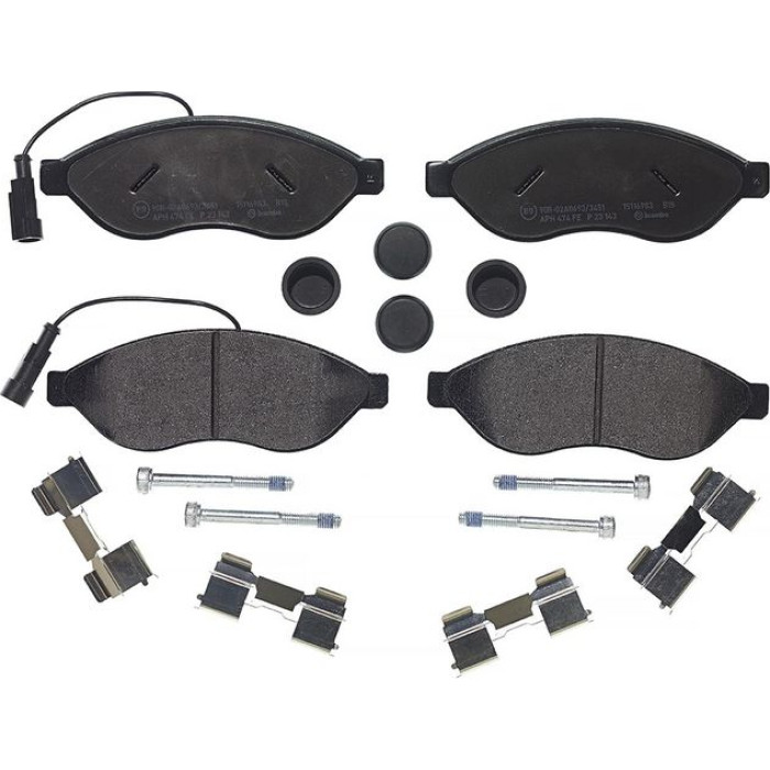 P 23 143 Brembo Prime Bremsbelagsatz Vorderachse – P 23 143 – 169 x 62 x 19 mm – Bremssystem – OE Nummer 1607878380 P 23 143 Brembo Prime Bremsbelagsatz Vorderachse – P 23 143 – 169 x 62 x 19 mm – Bremssystem – OE Nummer 1607878380
