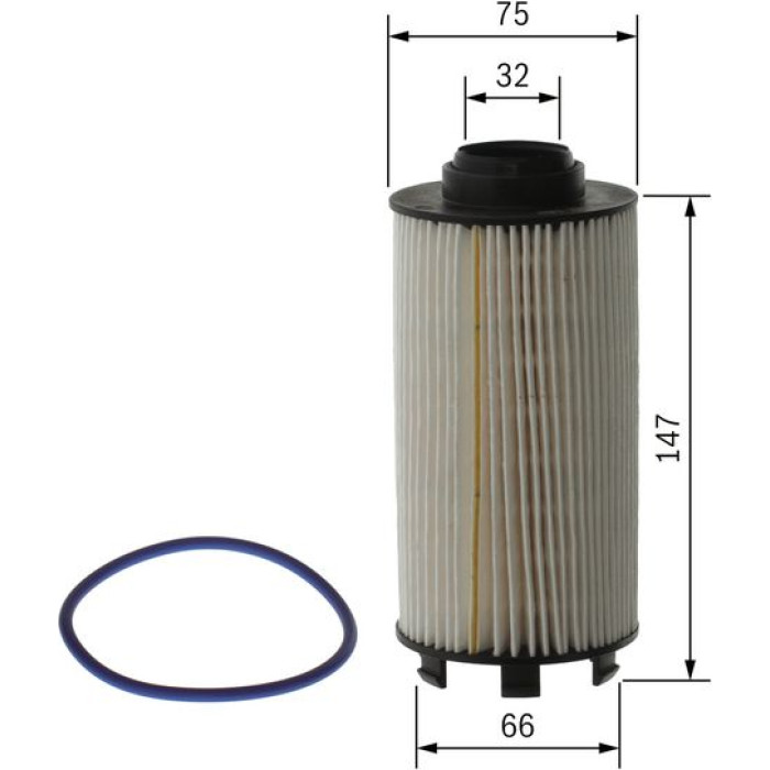 Bosch Kraftstofffiltereinsatz F 026 402 180