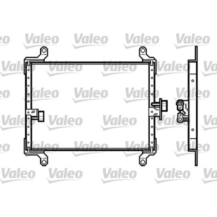Valeo Klimakondensator 818191 Valeo Klimakondensator 818191
