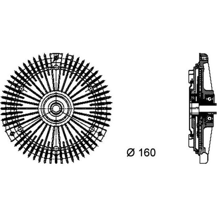 Kupplung, K÷hlerl Nach CFC 67 000P Kupplung, K÷hlerl Nach CFC 67 000P