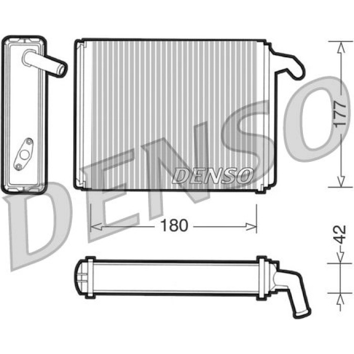 Denso Wärmetauscher DRR09041