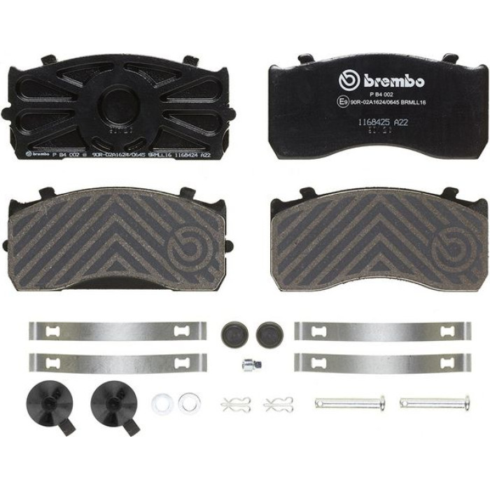 BREMBO Bremsbelagsatz, Scheibenbremse P B4 002 BREMBO Bremsbelagsatz, Scheibenbremse P B4 002