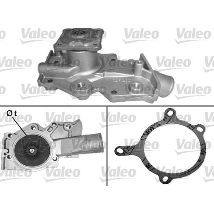 Valeo Wasserpumpe / Kühlmittelpumpe 506283