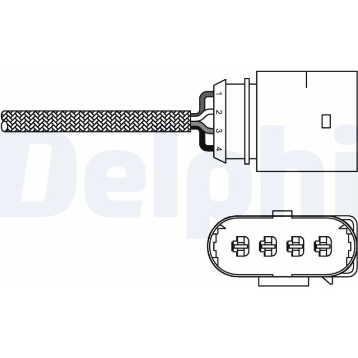 Delphi Lambdasonde ES20286-12B1 Delphi Lambdasonde ES20286-12B1