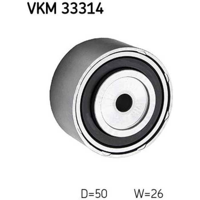 SKF Keilrippenriemen-Umlenkrolle VKM 33314 SKF Keilrippenriemen-Umlenkrolle VKM 33314