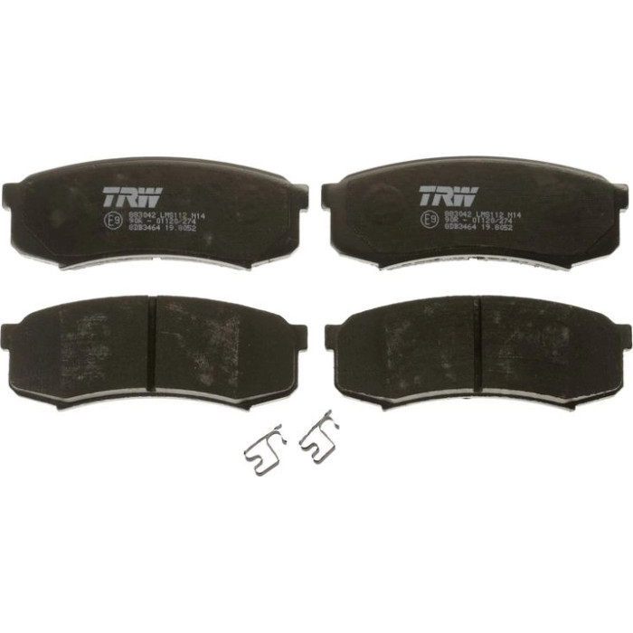 TRW Bremsbelagsatz Toyota Landcruiser 03-/Pajero 03- GDB3464 TRW Bremsbelagsatz Toyota Landcruiser 03-/Pajero 03- GDB3464