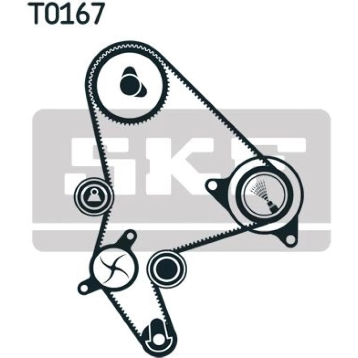 SKF Zahnriemensatz VKMA 03264 SKF Zahnriemensatz VKMA 03264