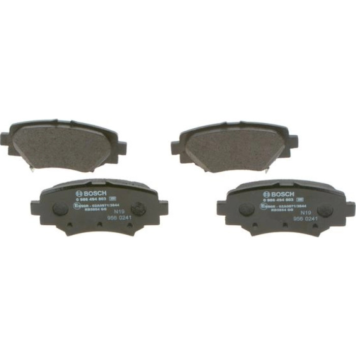 Bosch Bremsbelagsatz Hinterachse 0 986 494 803 Bosch Bremsbelagsatz Hinterachse 0 986 494 803