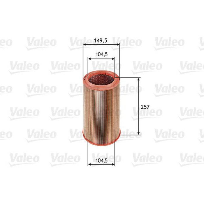 Valeo Luftfilter 585639 Valeo Luftfilter 585639