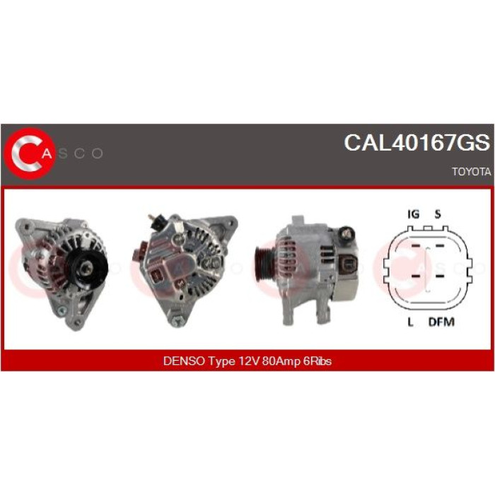 CASCO Generator CAL40167GS CASCO Generator CAL40167GS