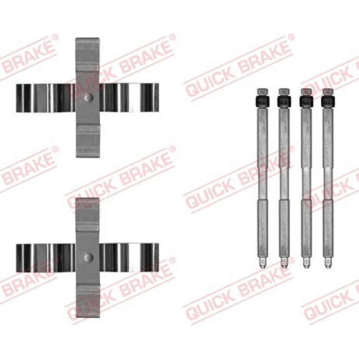 Quick Brake Zubehörsatz für Bremssattel 109-0055 Quick Brake Zubehörsatz für Bremssattel 109-0055
