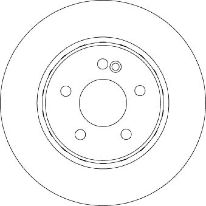 TRW Bremsscheibe Hinterachse DF6646S TRW Bremsscheibe Hinterachse DF6646S