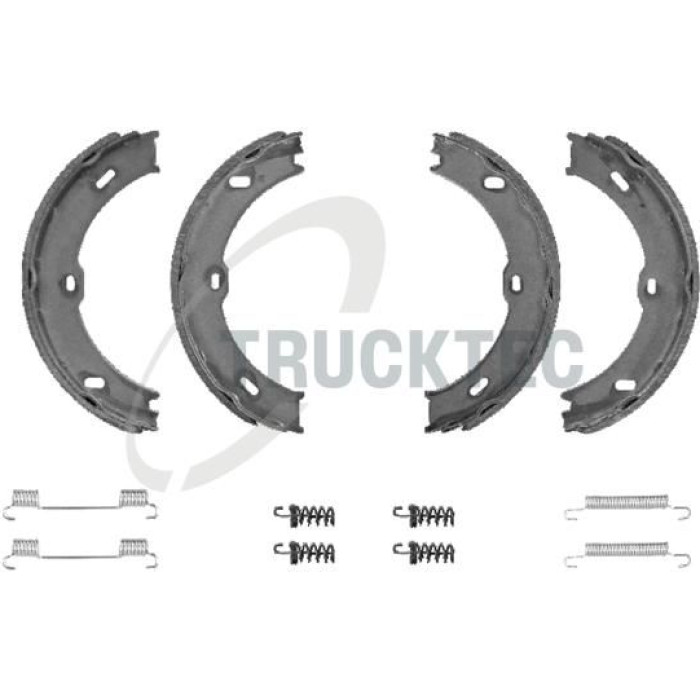 TRUCKTEC AUTOMOTIVE Bremsbackensatz, Feststellbremse 02.35.205 TRUCKTEC AUTOMOTIVE Bremsbackensatz, Feststellbremse 02.35.205