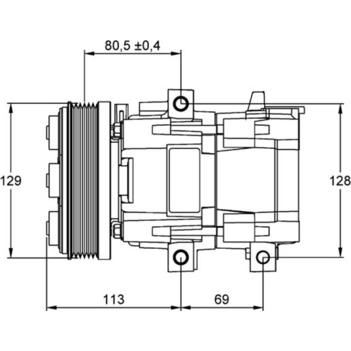 MAHLE Kompressor, Klimaanlage ACP 101 000P MAHLE Kompressor, Klimaanlage ACP 101 000P