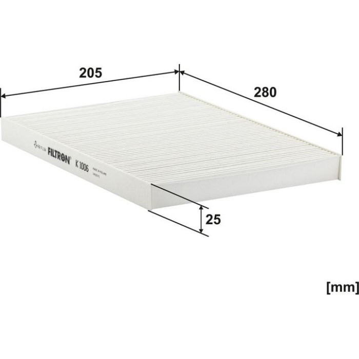 Filtron Innenraumfilter K 1006 Filtron Innenraumfilter K 1006