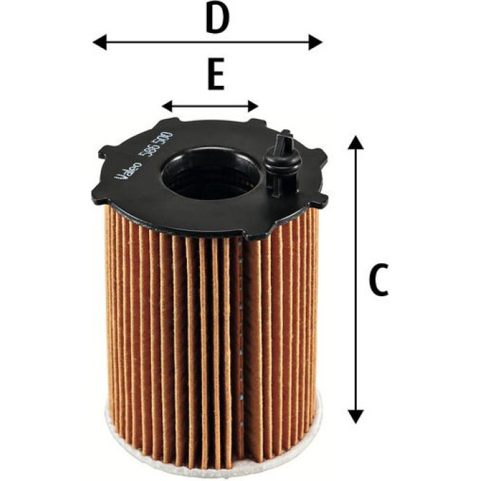 Valeo Ölfilter 586500 Valeo Ölfilter 586500