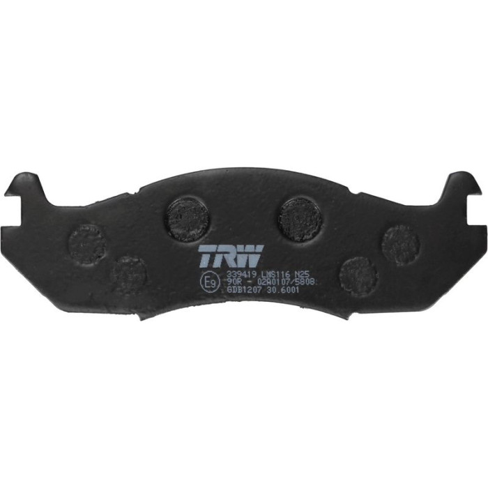 TRW Bremsbelagsatz Jeep. P. Cherokee GDB1207 TRW Bremsbelagsatz Jeep. P. Cherokee GDB1207