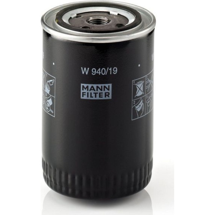 W 940/19 MANN-FILTER Kraftstofffilter LKW W 940/19