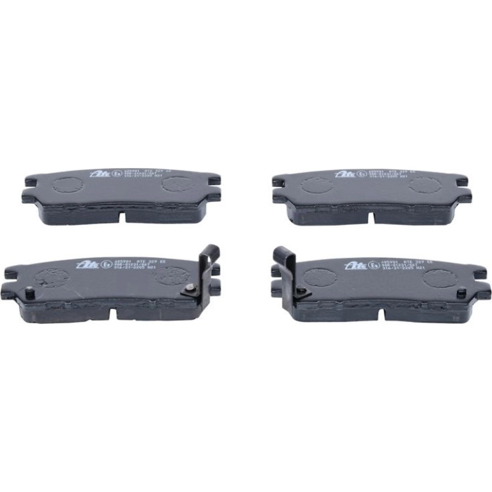 ATE Bremsbelagsatz Mitsubishi Hinterachse Pajero 2, 4-3, 5 90-00 13.0460-5981.2 ATE Bremsbelagsatz Mitsubishi Hinterachse Pajero 2, 4-3, 5 90-00 13.0460-5981.2
